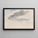 The Sketchbook of Channel 41 - Joseph Mallord William Turner — framed artwork on a wall