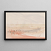 Das Skizzenbuch des Channel 47 - Joseph Mallord William Turner — gerahmtes Bild an der Wand
