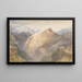 Le fort de l'Esseillon Val de la Maurienne Francia - Joseph Mallord William Turner — quadro incorniciato alla parete