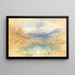 Le Lungernsee au clair de lune Suisse - Joseph Mallord William Turner — gerahmtes Bild an der Wand