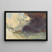 La Mewstone, Devon - Joseph Mallord William Turner — quadro incorniciato alla parete