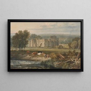 Joseph Mallord William Turner - View of Hampton Court Herefordshire from the Southeast.webp