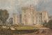 Ansicht von Hampton Court Hertfordshire aus Nordwesten - Joseph Mallord William Turner — Ansicht des Kunstwerks