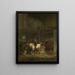 Stall - Joseph Moerenhout — gerahmtes Bild an der Wand