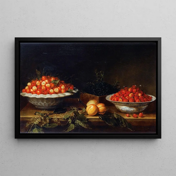 Joseph Plepp - Still Life With Plate Of Cherries.webp