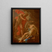 Giove e Semele - Joseph Redl — quadro incorniciato alla parete