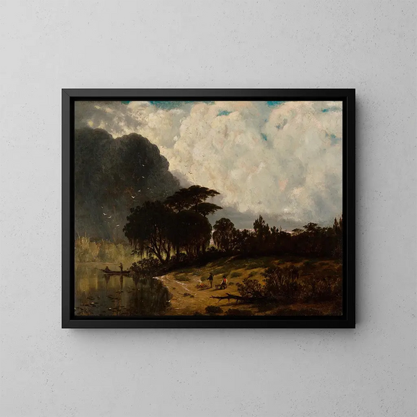 Lac Pontchartrain, Louisiana - Joseph Rusling Meeker — quadro incorniciato alla parete