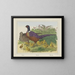 Fasane - Joseph Scholz — gerahmtes Bild an der Wand