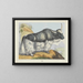 Yack - Joseph Scholz — gerahmtes Bild an der Wand