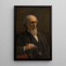 Autoportrait - Joseph Stallaert — quadro incorniciato alla parete