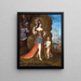 Diane - Joseph Werner — gerahmtes Bild an der Wand