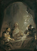 Christ at Emmaus - Joseph Winterhalder the Younger — artwork view