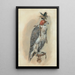 Ein kapitulierender Wanderfalke - Joseph Wolf — gerahmtes Bild an der Wand