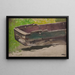 Boat on Lake Chiemsee - Joseph Wopfner — framed artwork on a wall