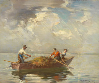 Motiv vom Chiemsee - Joseph Wopfner — Ansicht des Kunstwerks