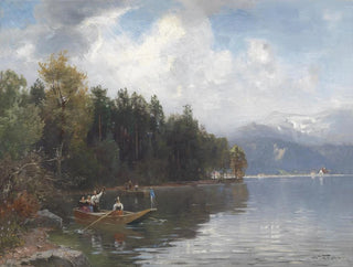 Joseph Wopfner - Partie am Walchensee.webp