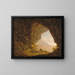 Grotta vicino a Napoli - Joseph Wright de Derby — quadro incorniciato alla parete