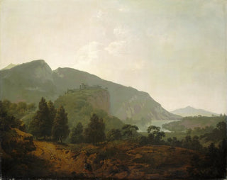Landschaft Italien - Joseph Wright de Derby — Ansicht des Kunstwerks