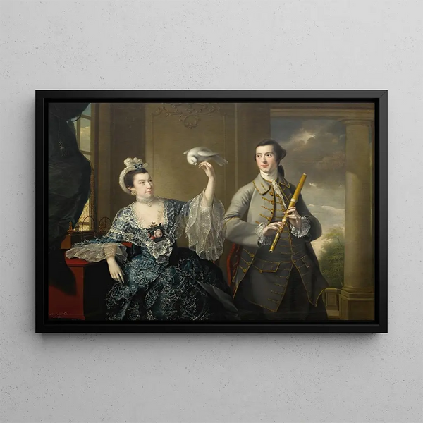 Joseph Wright of Derby - Mr and Mrs William Chase.webp