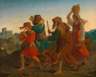Joseph von Fhrich - Gang der Hirten zur Krippe.webp