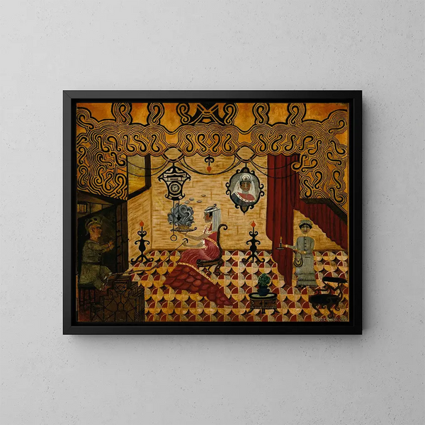La Plaidoirie des prisonniers - Josephine Joy — gerahmtes Bild an der Wand