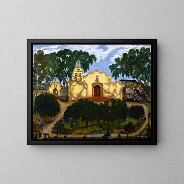 Missione di San Diego - Josephine Joy — quadro incorniciato alla parete