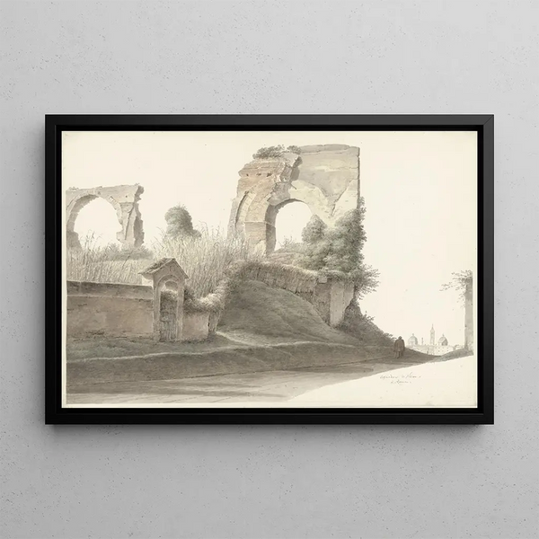 Josephus Augustus Knip - Neros Aqueduct in Rome.webp