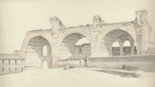 Josephus Augustus Knip - The Basilica of Maxentius and Constantine in Rome.webp