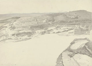 Josephus Augustus Knip - View of Ariccia from Genzano.webp
