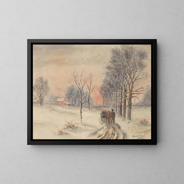 Scène a Muswell Hill - Joshua Brewster Fisher — quadro incorniciato alla parete