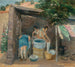 Laundry Day in Santa Fe - John Sloan — artwork view
