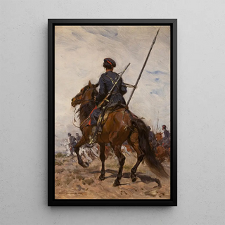 Jozef Chelmonski - A Cossack.webp