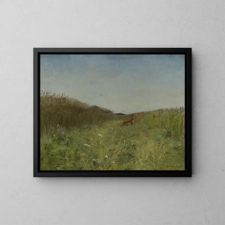 Jozef Chelmonski - Hare in the grain.webp