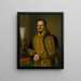 Ritratto del conte Karol Csáky - Józef Czauczik — quadro incorniciato alla parete