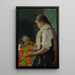 Satellit - Jozef Hanula — gerahmtes Bild an der Wand