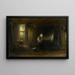 Seul au monde - Jozef Israëls — quadro incorniciato alla parete