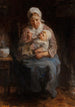 Sollicitude maternelle - Jozef Israëls — vista dell’opera