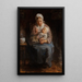 Sollicitude maternelle - Jozef Israëls — quadro incorniciato alla parete