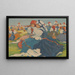 Fête de village - Jozef Teodor Mousson — quadro incorniciato alla parete