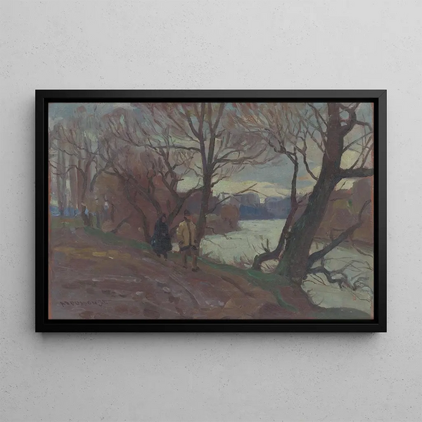 Jozef Teodor Mousson - River near Michalovce.webp
