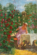 Sommer im Garten - Jozef Teodor Mousson — Ansicht des Kunstwerks