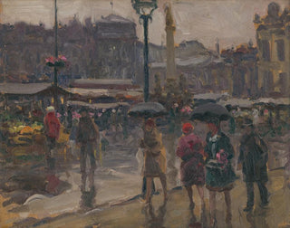 Jozef Teodor Mousson - Uhon trh v Ostrave.webp