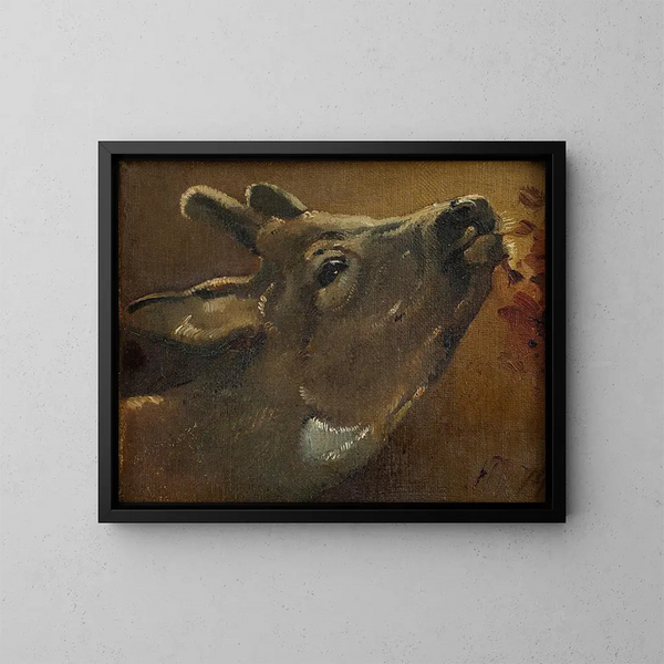 Studio di un cervo - Jørgen Roed — quadro incorniciato alla parete
