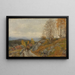 Vista di Modum - Jørgen Sørensen — quadro incorniciato alla parete