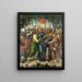 L'arresto di Cristo - Juan Correa de Vivar — quadro incorniciato alla parete