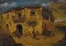 Scène di strada a Granada con un asino e delle galline - Juan Dios del Valle — vista dell’opera