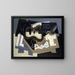 Guitare e clarinetto - Juan Gris — quadro incorniciato alla parete