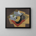 La Mandoline noire - Juan Gris — gerahmtes Bild an der Wand