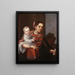 Malerei von Casta - Juan Patricio Morlete Ruiz — gerahmtes Bild an der Wand