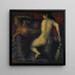 Judith und Holofernes - Franz von Stuck — gerahmtes Bild an der Wand
